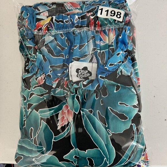 80s Hilo Hattie Womens 3X Hawaiian Maxi Dress Tropical Ruffle Hem Luau Vacation - Picture 16 of 16